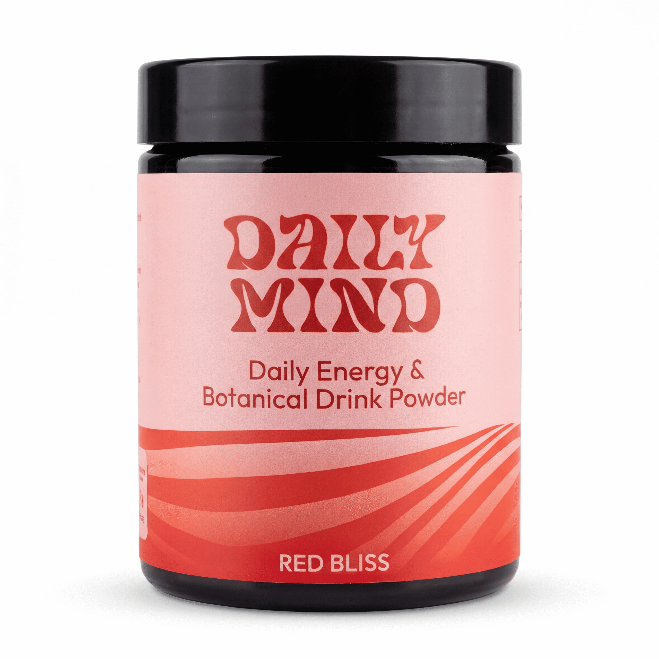Daily Mind Red Bliss Botanical Drink Pulver mit Holunder, Traube und Heidelbeere