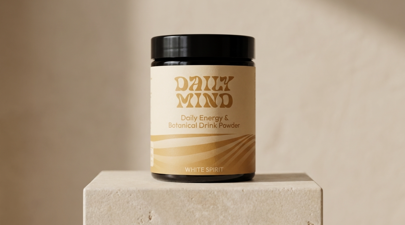Daily Mind White Spirit - Botanical Drink Pulver – Bild 2