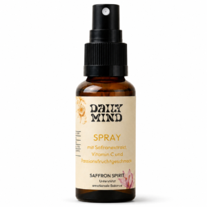 Daily Mind Saffron Spirit Botanical Spray mit Safranextrakt, Passionsblume und Vitamin C